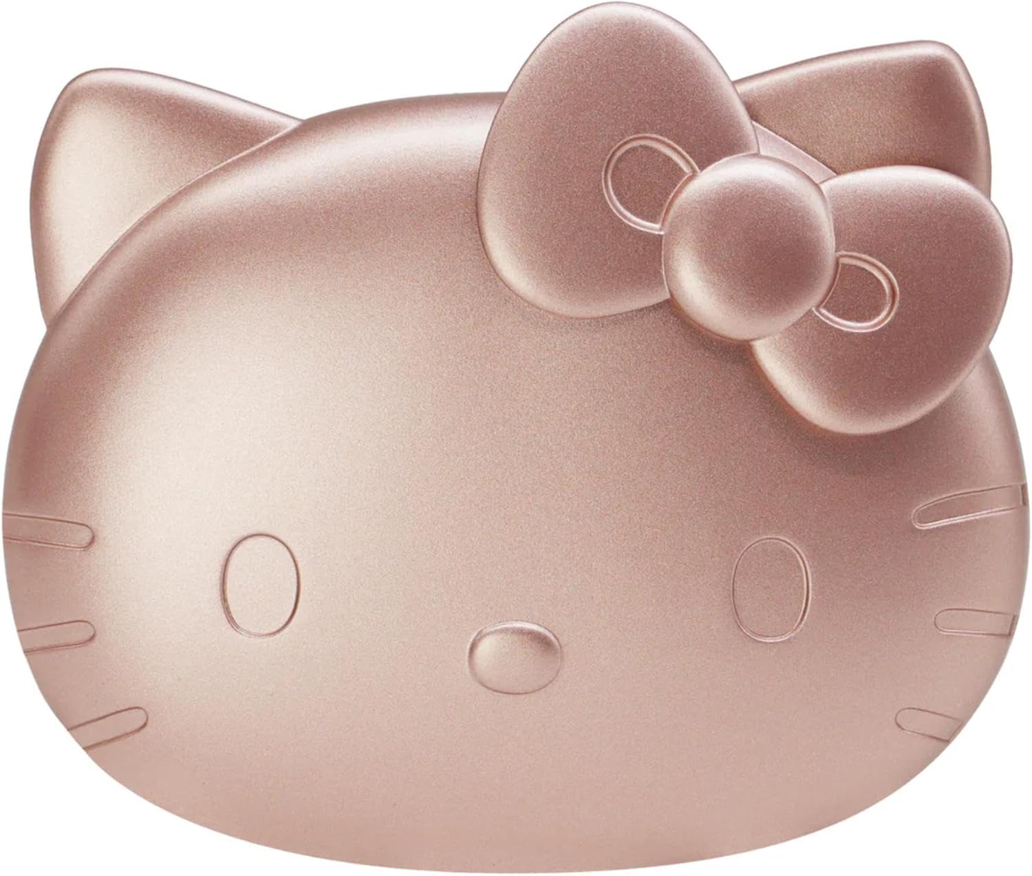 Impressions Vanity Hello Kitty Kawaii Compact Mirror with Touch Sensor Switch for Adjustable Brightness, Lighted Makeup Mirror with LED Lights and 2X Magnifying Mirror (Rose Gold)