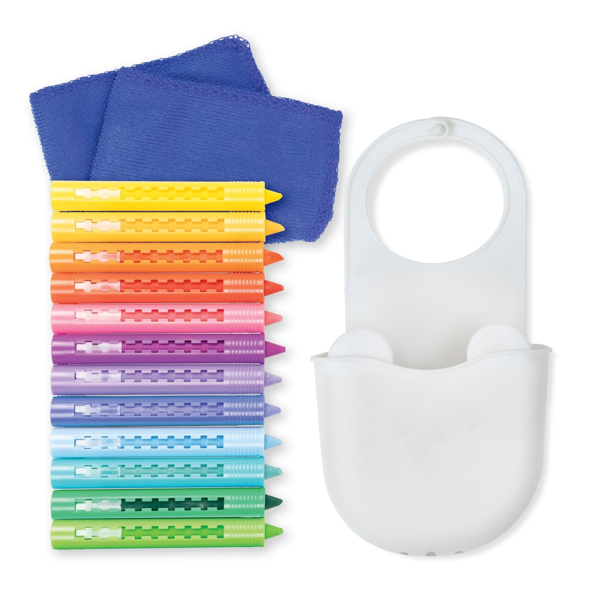 Tiger Tribe Station de crayons de bain, crayons de bain lavables