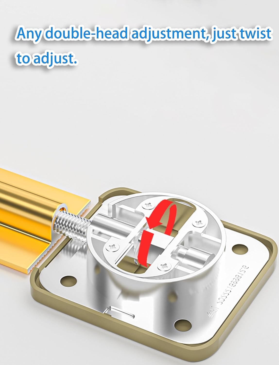 Cabinet Straightener Kit, Aluminum Door Rectifier, 210cm Full-Length Warp Protection, Groove Anti-Sag for Solid Wood Closets(Silver)