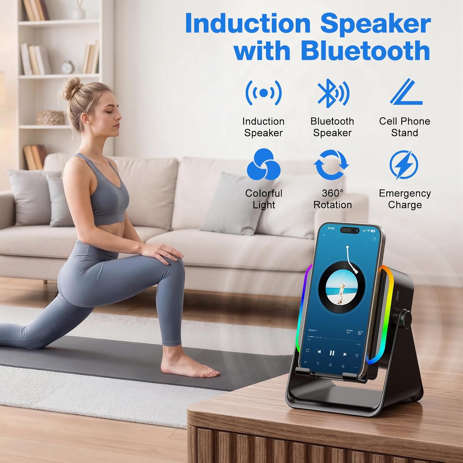 Unleash Music Anywhere: TARKARI 5-in-1 Wireless Induction Speaker Review