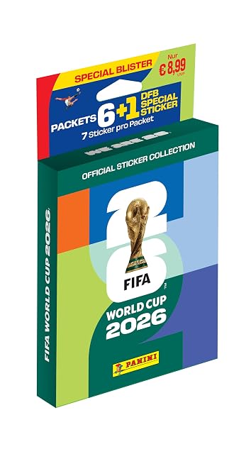 Panini Pegatinas de la Copa Mundial de la FIFA 2026™ (Eco-Bolsa)