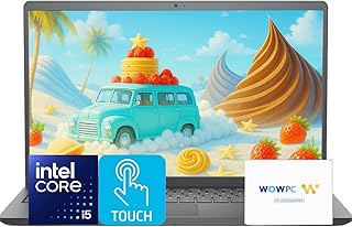 Dell Inspiron 15.6" FHD Touchscreen Laptop Computer | Intel Core i5-1334U CPU | 64GB RAM | 2.5TB Storage (2TB PCIe SSD + 512GB External) | Long Battery Life | Windows 11 Pro with Microsoft Office product image