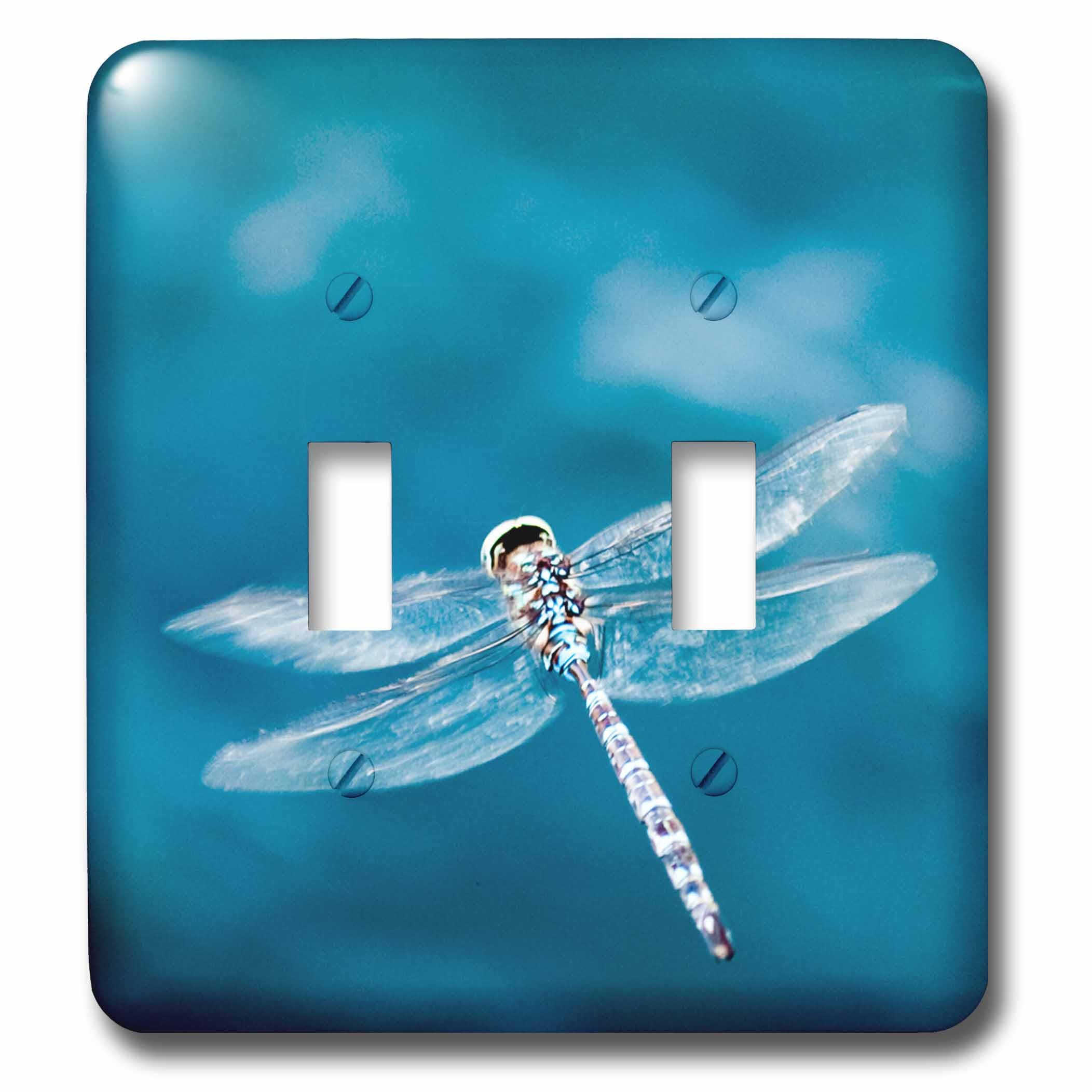 Interrupteur à baïonnette libellule Montana bleu Ninepipe mixte