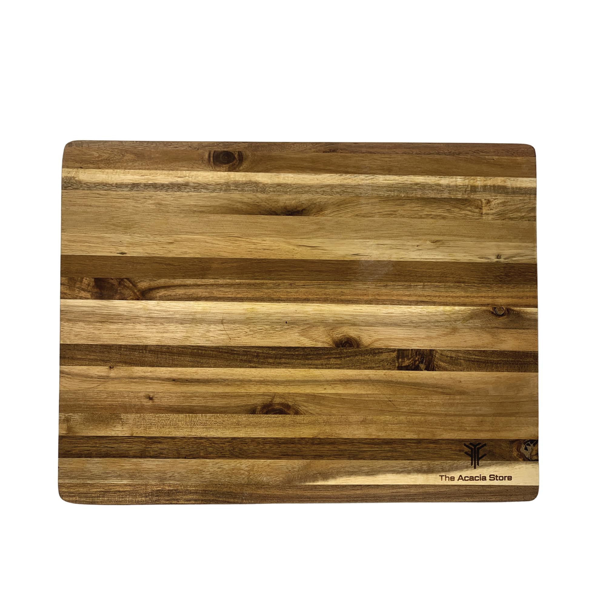 Naturalna prostokątna deska do krojenia, wyprodukowana w Wietnamie, 30 x 30 x 2 cm, przyjazna dla noży deska idealna do krojenia mięsa, warzyw, sera i chleba.