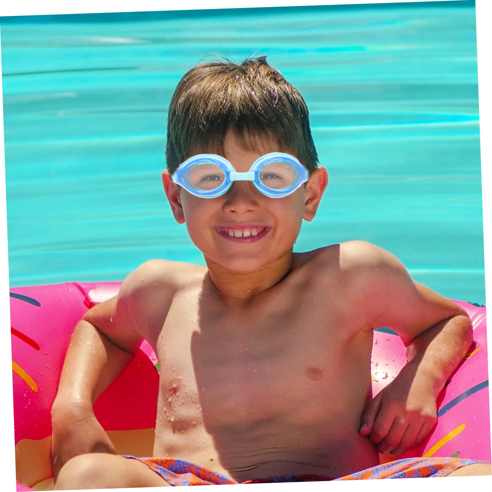 2pezzi Occhialini Per Design Impermeabili e Confortevoli Per Piccole Protezione Uv e Facili Indossare
