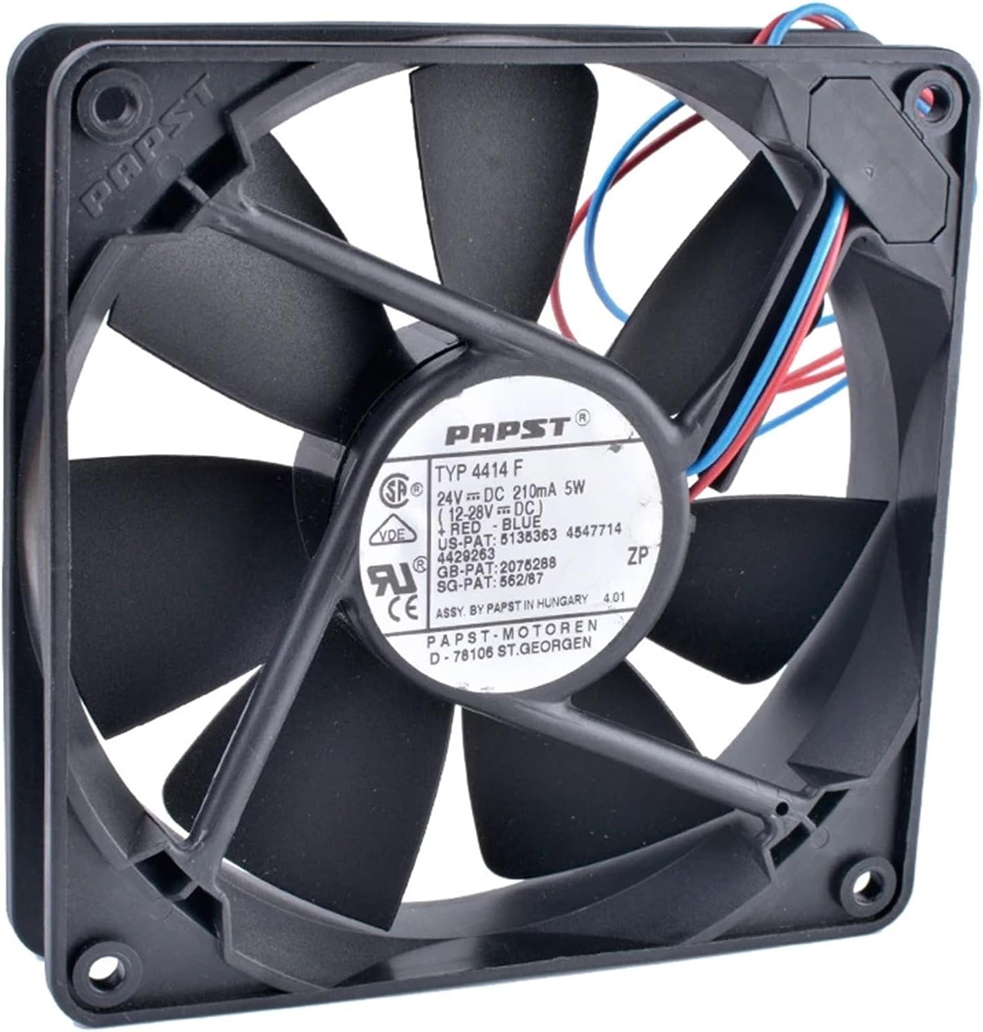 TYP 4414 F 12cm 120mm 12025 120x120x25mm 24V 5W High-end Equipment Converter axial Cooling Fan