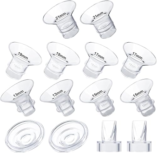 XLSXEXCL 10 piezas de insertos de brida de 131517190.827 in compatibles con ElvieMedelaS12 ProS9 ProS12S9, incluyendo válvula de pico de pato y