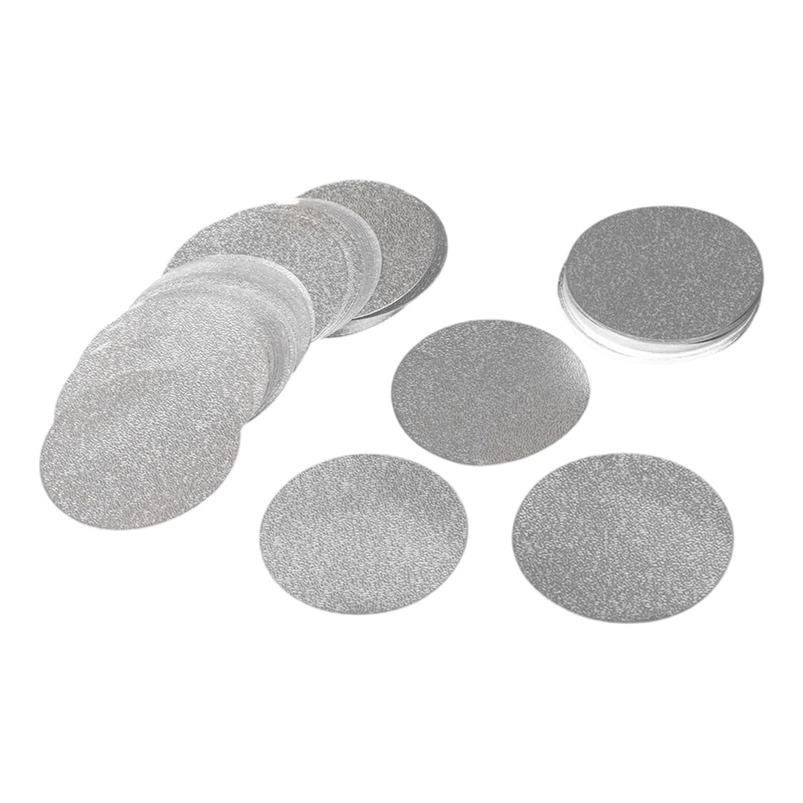 Jazuaiao 200Pcs Aluminum Foil Lid Seals for Coffee Pods, 34.5mm Heat-Seal Covers & Stickers Heat-Seal Covers & Stickers