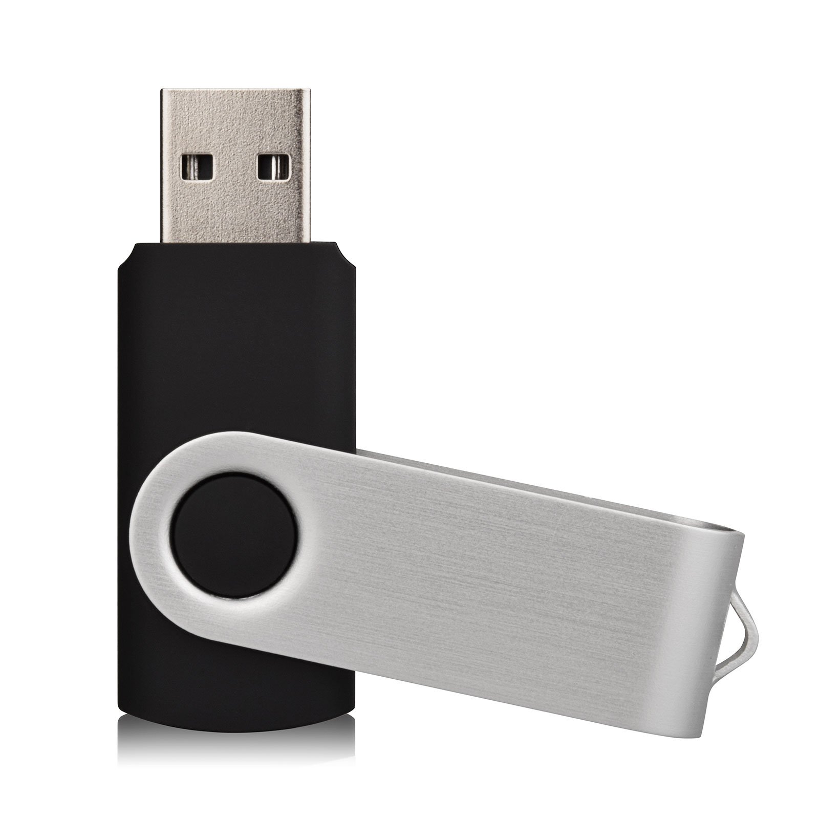 Flah Drives - Unità USB da 64 GB, confezione da 10 chiavette USB 2.0 da 64 GB, confezione da 10 chiavette USB da 64 GB, colore: Nero