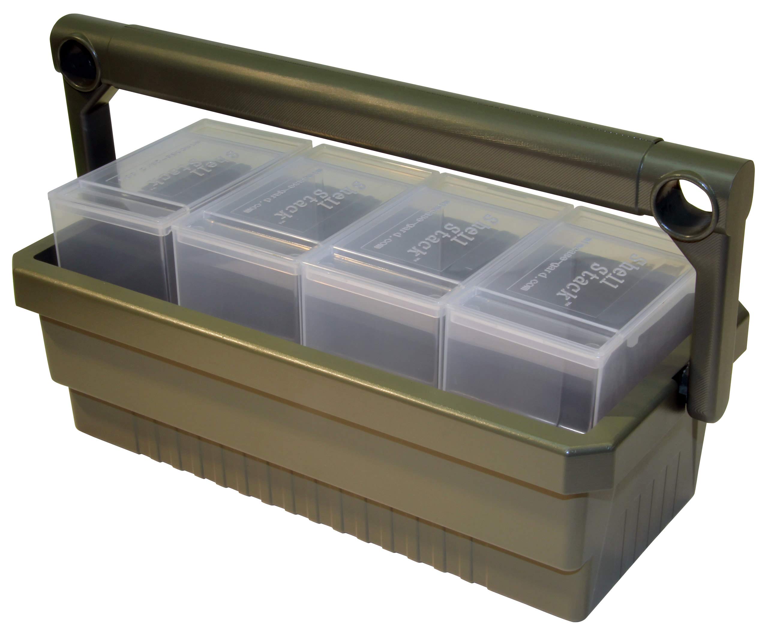 Amazon.com: MTM SSC Shotshell Box Caddy with 4 Shell Stackers