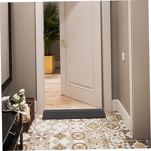 Miniatura 7 de GANAZONO Alfombrilla de escalada robot con piedras negras, robot para el hogar, rampa portátil para silla de ruedas, rampa para sillas de ruedas,