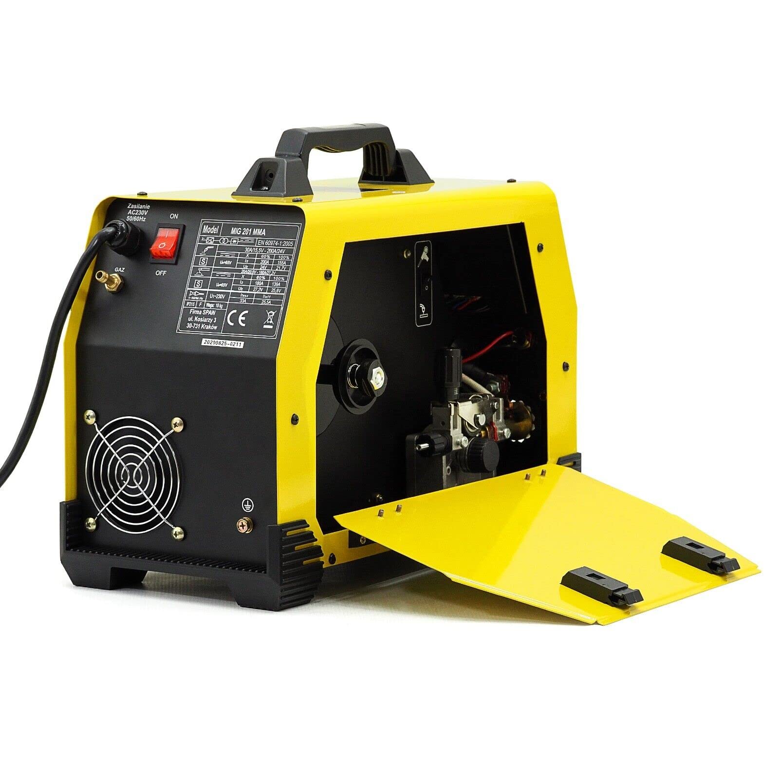 Magnum™ MIG 201 MMA MIG/MAG 3 w 1 spawarka inwertorowa 200 A MMA FLUX 230 V