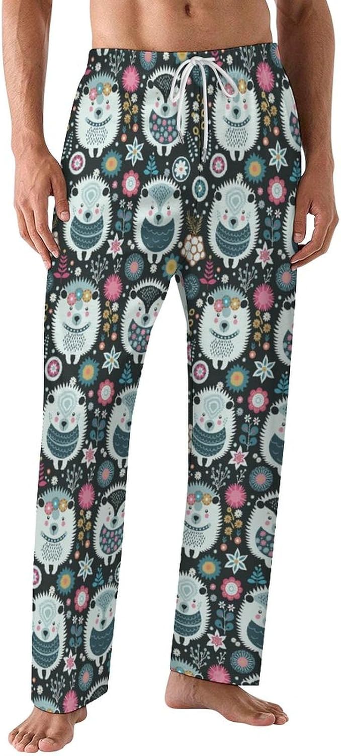 Owls Pajama Pants Men's Classic Simple Travel Party Event Pants
