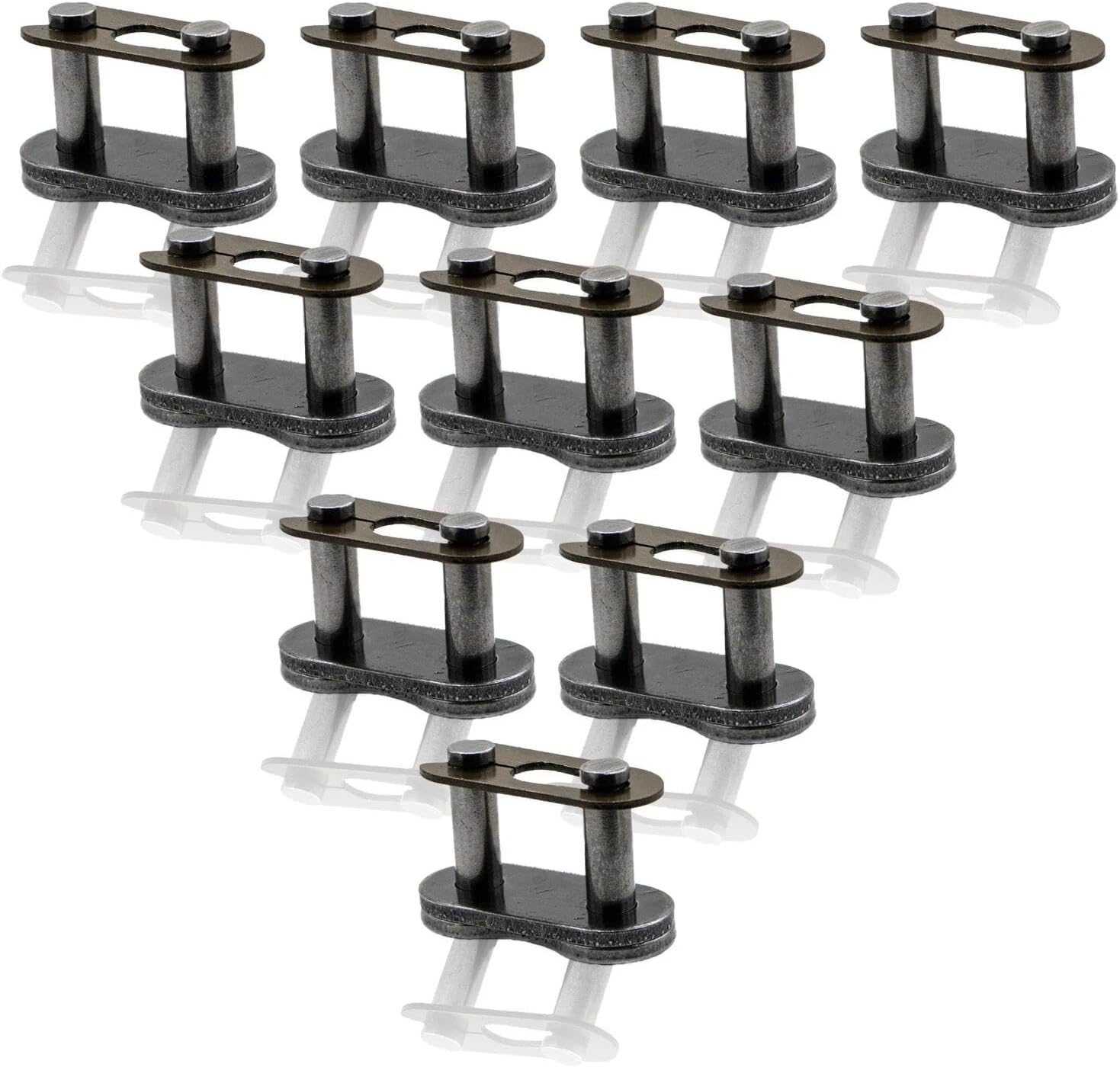 for 10 pcs 420 Chain Master Connector Link ATV Pit Bike Quad 50 70 90 110 125cc