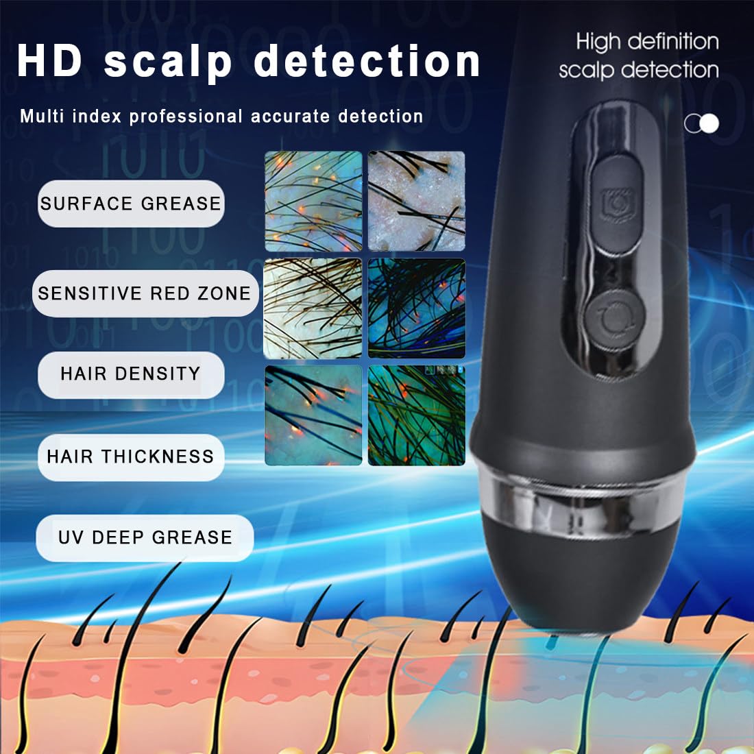 Máquina Profesional De Análisis Cutáneo, Analizador Cutáneo Facial IA Multiespectral 21,5 Pulgadas, Informes De Cliente Y Comparación Antes/Después, Escáner De Rostro Y Cuero Cabelludo
