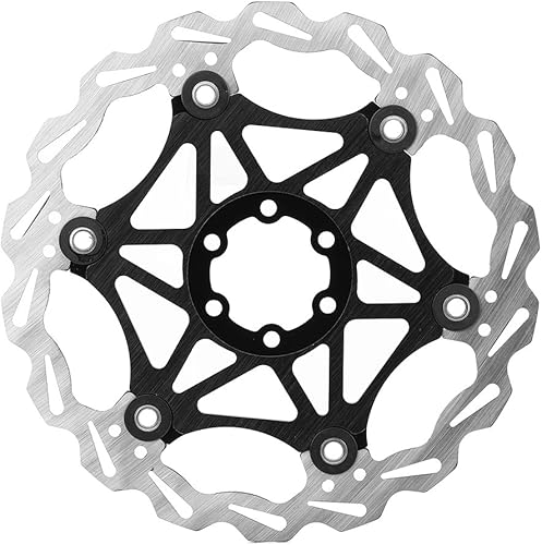 Miniatura 2 de Rotor de freno de disco de 7.087 in, rotores personalizados 180 rotores de freno de disco con pernos Rotor flotante de 7.087 in para bicicleta de