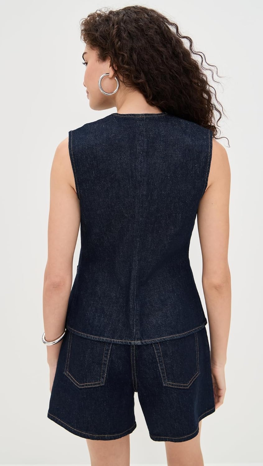 7 for All Mankind Womens Lady Vest - Image 3