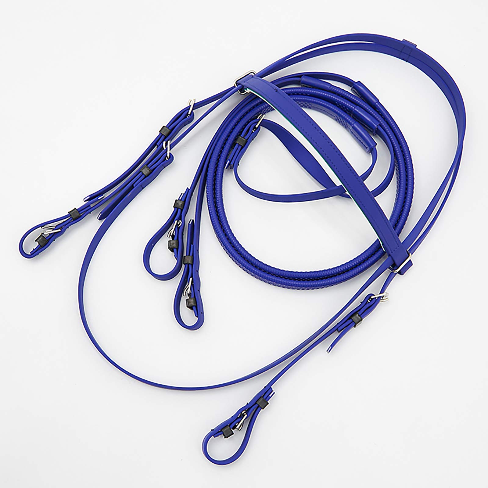 Brida De Caballo, Brida Ecuestre PU Cabestro De Caballo Brocas De Caballo Collar ​De Cabeza De Caballo Equipo De Carreras De Equitación Accesorios Ecuestres Ajustable,Rojo
