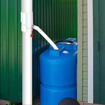 Rainwater Collection Kit, Rainwater Collection System | Rainwater Collection System Rain Catcher Barrel Diverter Kit Weather Resistant | Gutter System Gutter Stormwater Collecting Gardening