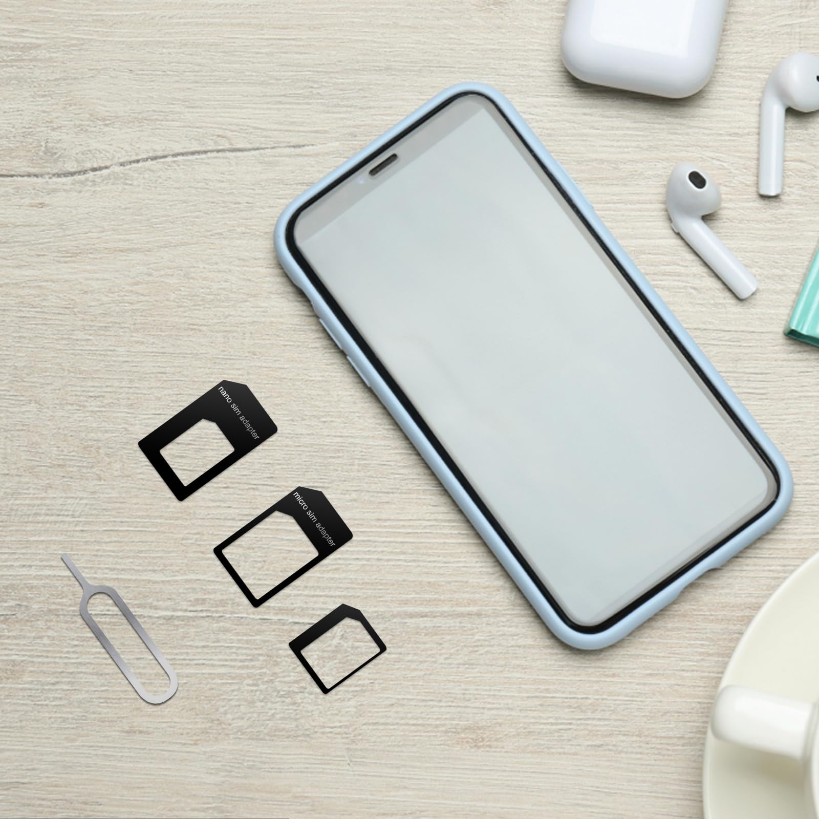 Adattatore Ottuplo Doppia SIM Per Smartphone Dual SIM Android Con Slot - Foto 6