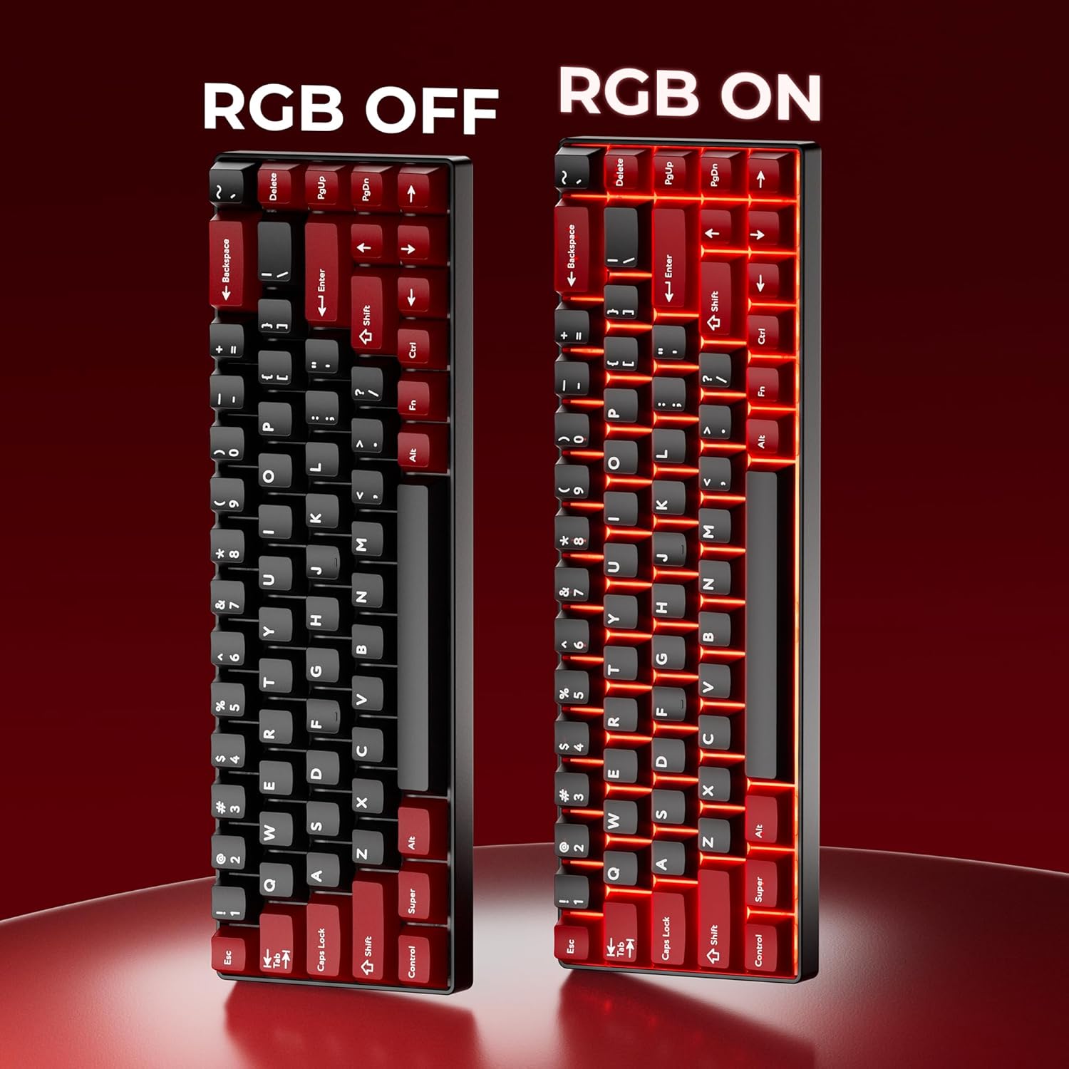 GMKWTL XVX Double Shot PBT Keycaps Set 216 Keys, Cherry Profile Custom Keyboard Keycaps, Jade Translucent Key caps Compatible with 61/64/68/84/87/100/104/108 ANSI and ISO Layout Mechanical Keyboard