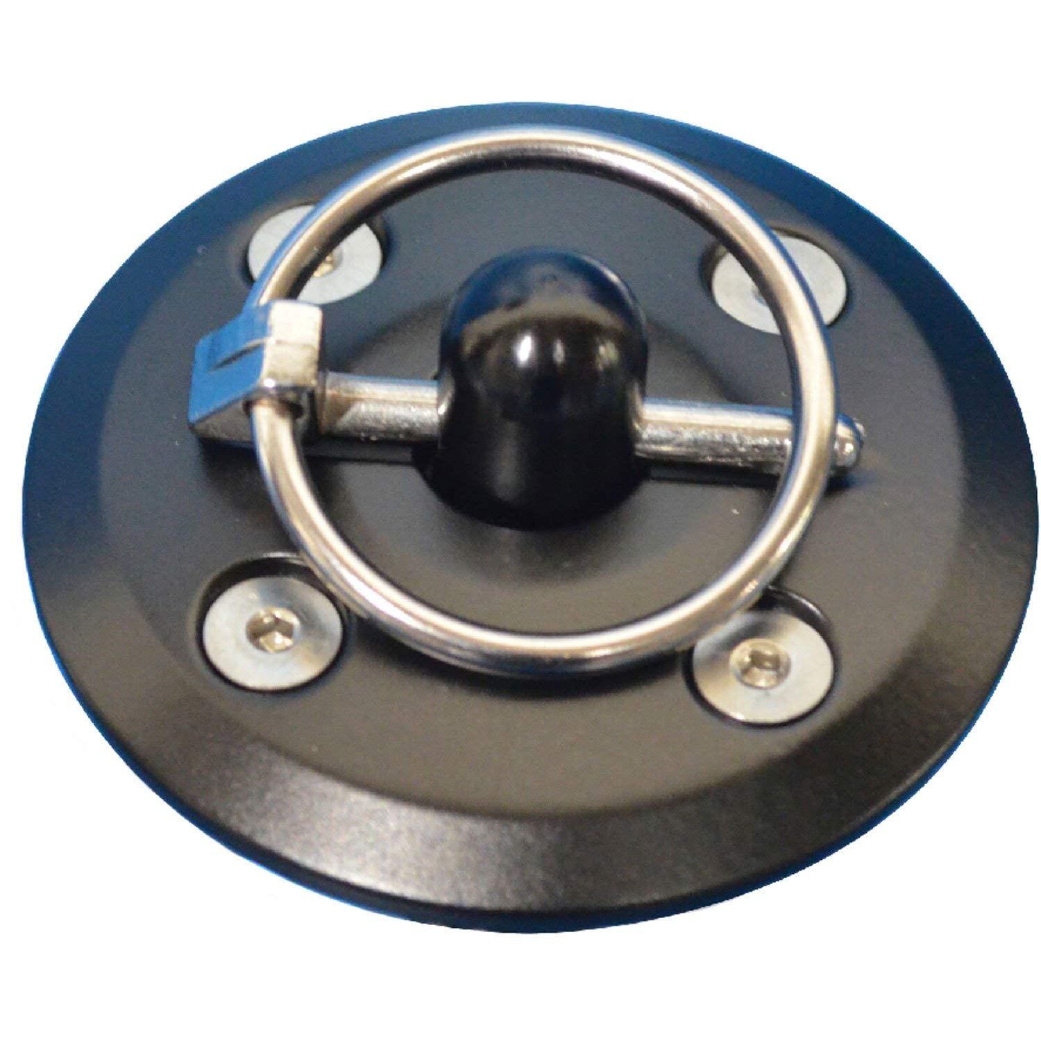 MS110-44BA Hood Pin Kit Black Anodized Pair