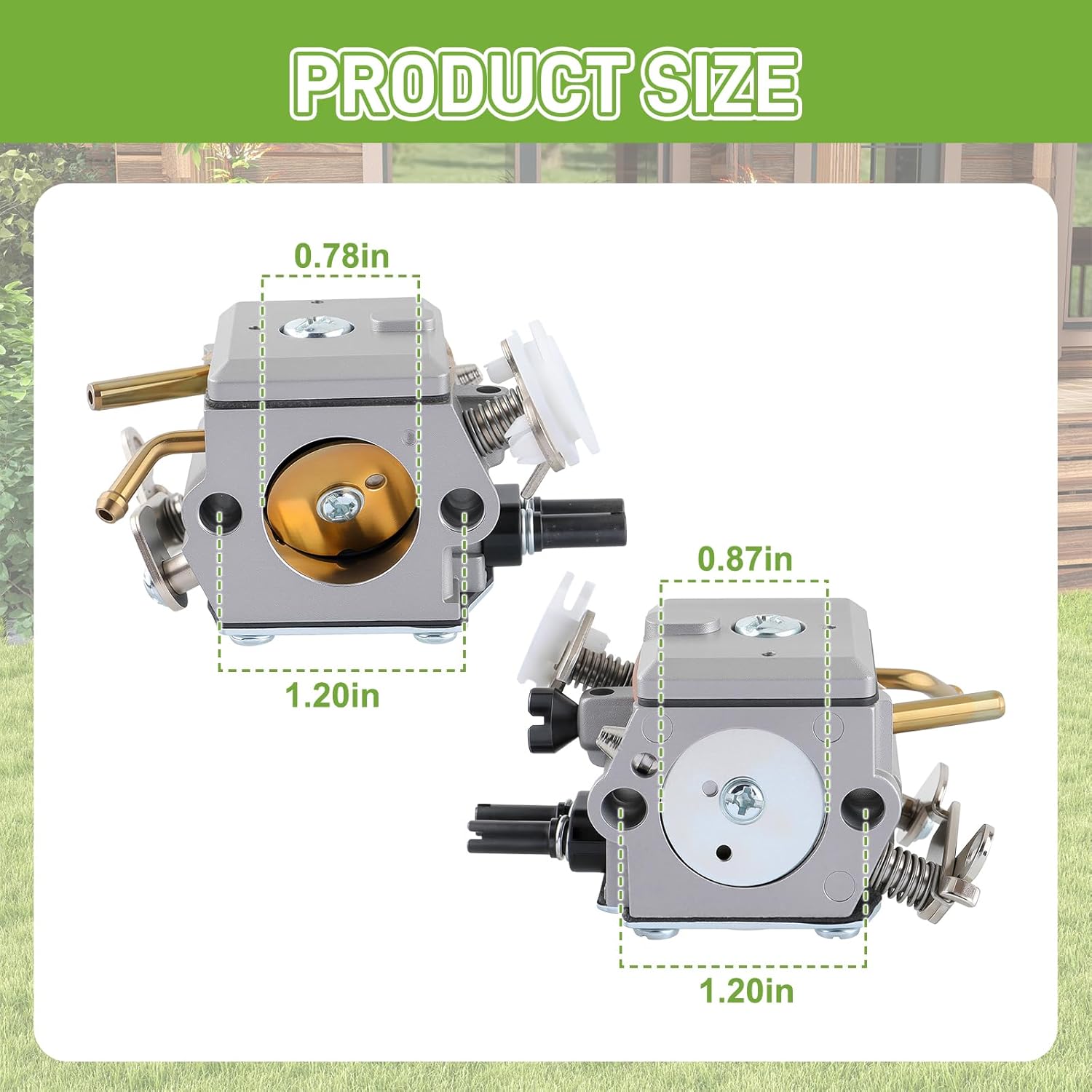 503283203 Carburetor Ignition Coil Kit for Husqvarna 362 365 371 372 HD-12 HD-6 Chainsaw Tune-up Parts Air Filter Replaces 503283204 503281805 Carb