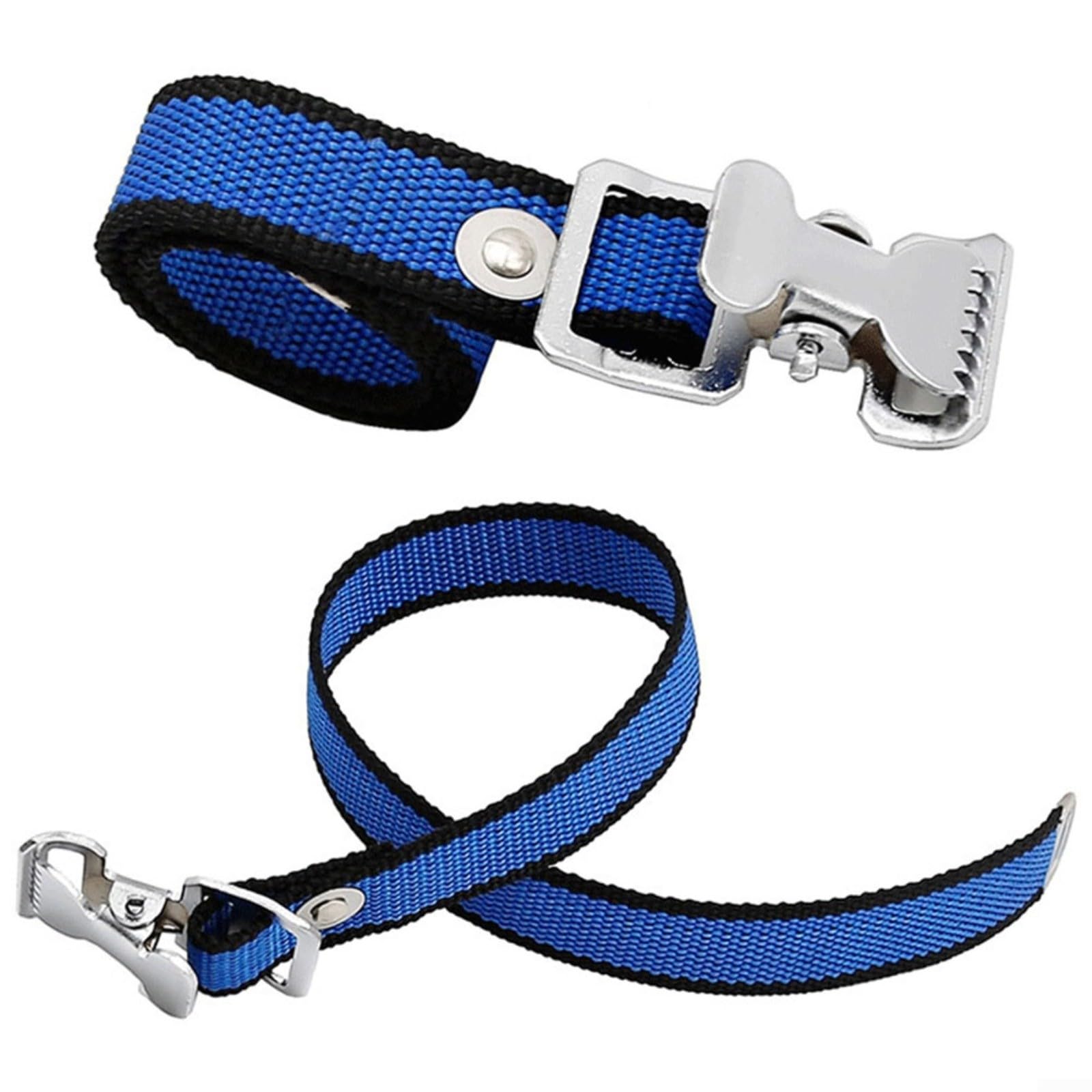 Juego de correas de repuesto para zancos de yeso, correas ajustables de nailon resistente para la mayoría de zancos, seguridad mejorada con diseño antideslizante, incluye 2 correas largas/cortas y 8