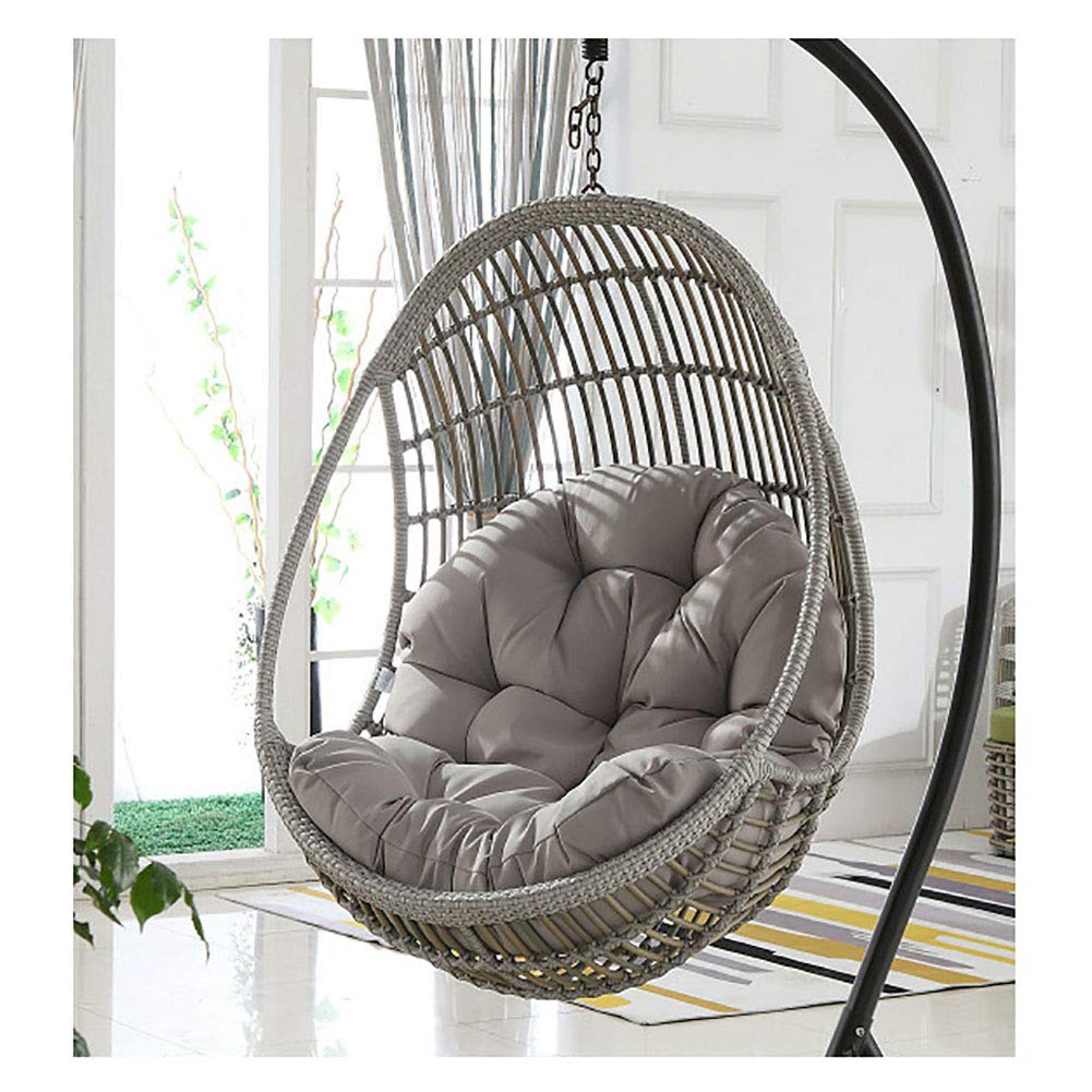 Coussin de balançoire panier suspendu épais et étanche pour fauteuil œuf