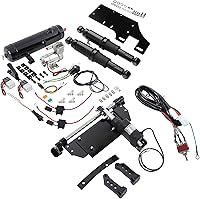 Vista 10 de TCMT Suspensión de aire trasera con tanque de aire para Harley 1994-2025 Road King Road Glide Street Glide Electra Glide Ultra Limited