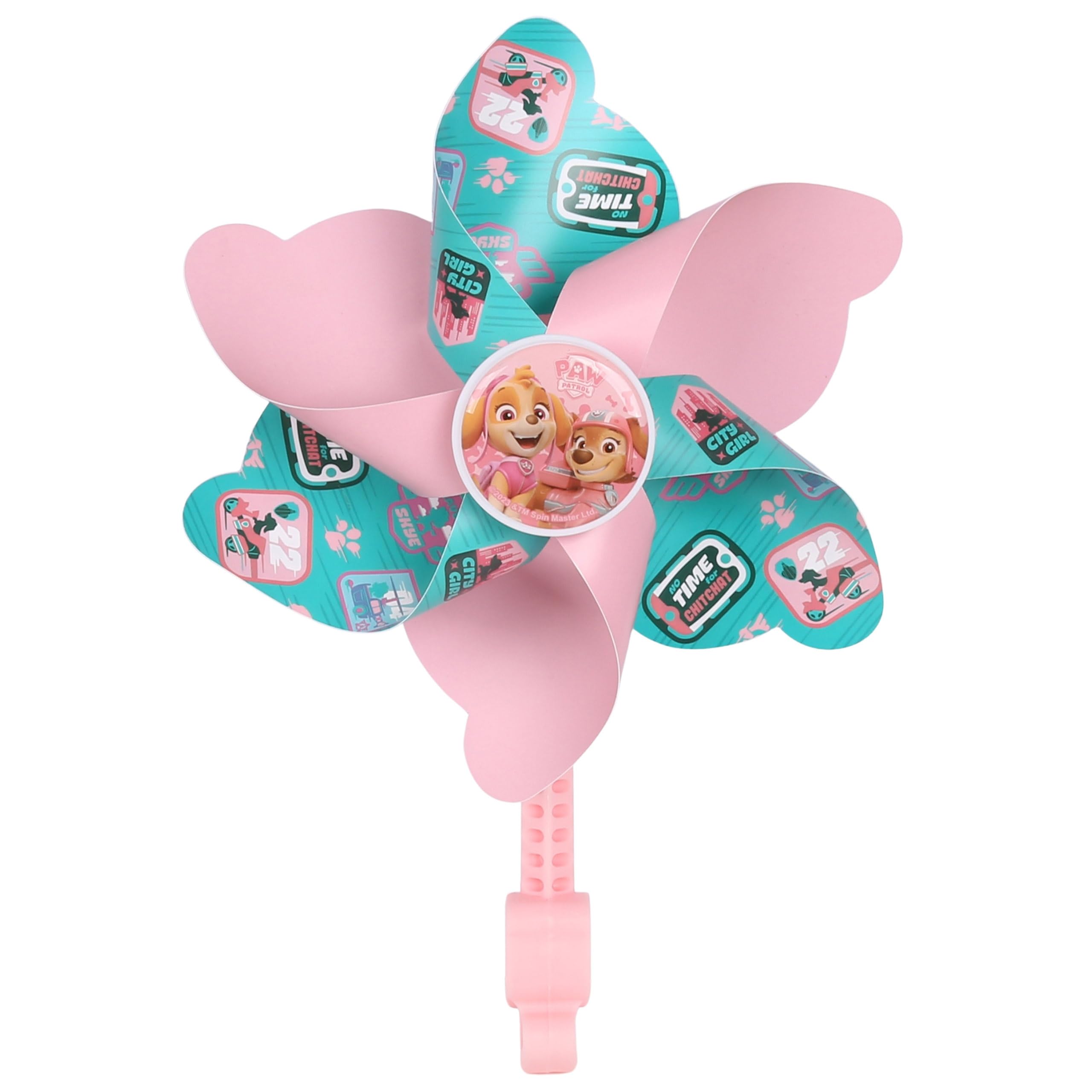 Sarcia.eu Pink Paw Patrol Skye Liberty Fan For Handlebars Of Bicycles, Scooters, For Children (Pink)