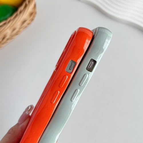 Miniatura 5 de Caseative Funda para iPhone 13 Pro, marco de ondas rizadas con patrón de ondas rizadas, suave compatible con iPhone (gris, iPhone 13 Pro)