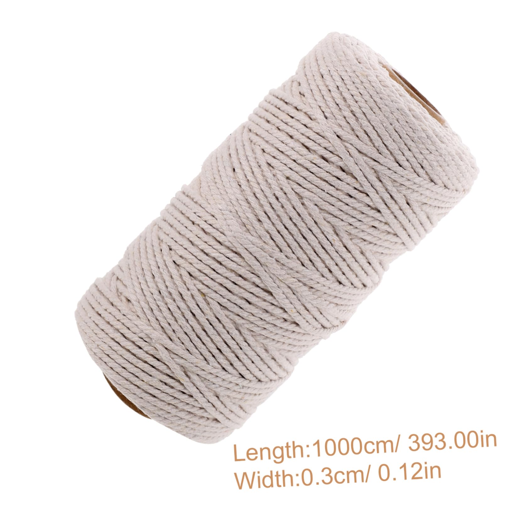 SOLUSTRE 1Roll Cotton Twine of Cooking String for Tying Meat Trussing Chicken and Wrapping Food and Elastic Thickness for Home Cooking and BBQ