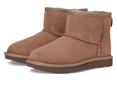 UGG Kids Classic Mini II (Toddler/Little Kid) Kids Shoes Rock Oak : 12 Little Kid M, Sheepskin