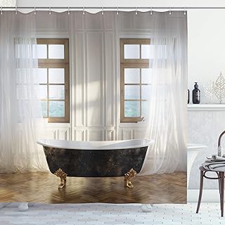 Abakuhaus Antique Shower Curtain, Retro Batht...,