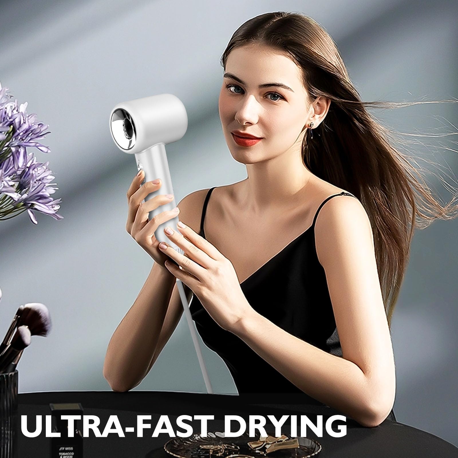 SWZA Hair Dryer, Fast Drying Blow Dryer, Negative Ionic Hair Dryer