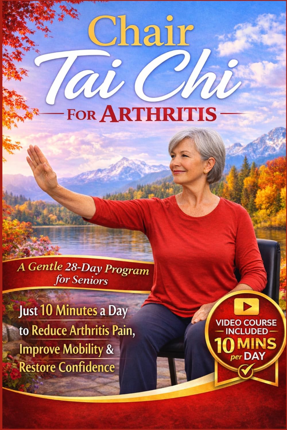 Chair Tai Chi For Arthritis: A Gentle 28-Day Seated Tai Chi Program for Seniors—Just 10 Minutes a Day to Reduce Arthritis Pain, Improve Mobility, and Restore Confidence From a Chair