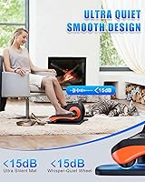 Vista 9 de Under Desk Elliptical Machine, Electric Elliptical Leg Exerciser for Seniors with 12 Adjustable, Portable Quiet Elliptical Exercise Machine, Seated