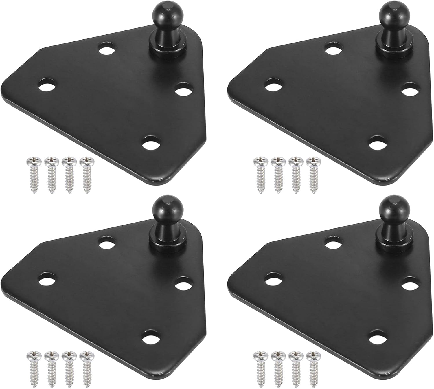 Buy X AUTOHAUX 4 Set Car Ball Studs Mounting Brackets for Gas Struts