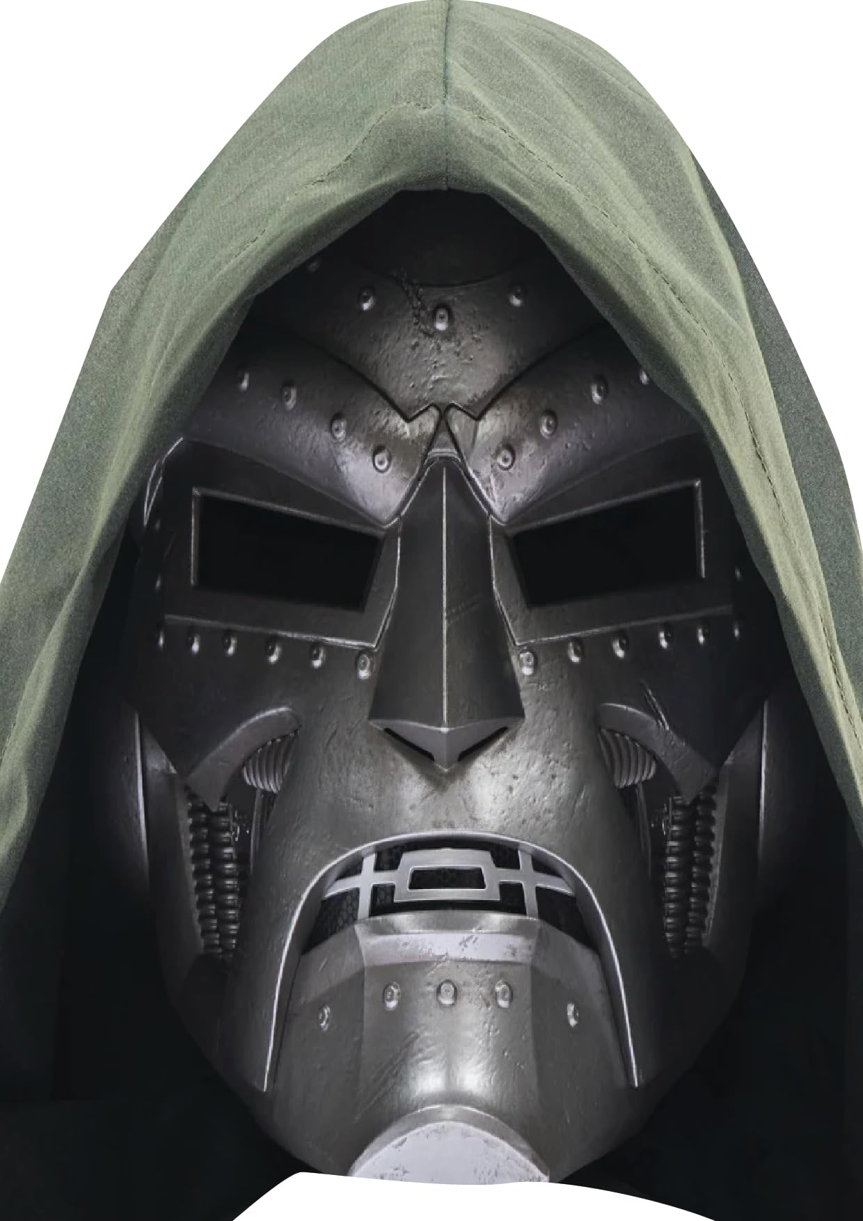 Doctor Doom Face Mask – Celebrity Card Face Mask – Villain Costume Accessory for Comic – Themed Parties , Fancy Dress Mask, Photo Booth Prop for Parties, Events & Celebrations, Ready to Wear