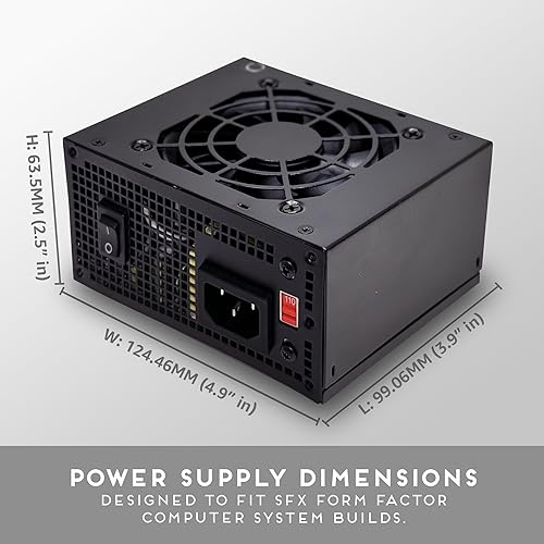 Miniatura 3 de APEVIA SFX-AP400W Mini ITX Solution / Micro ATX / SFX 400W Fuente de alimentación