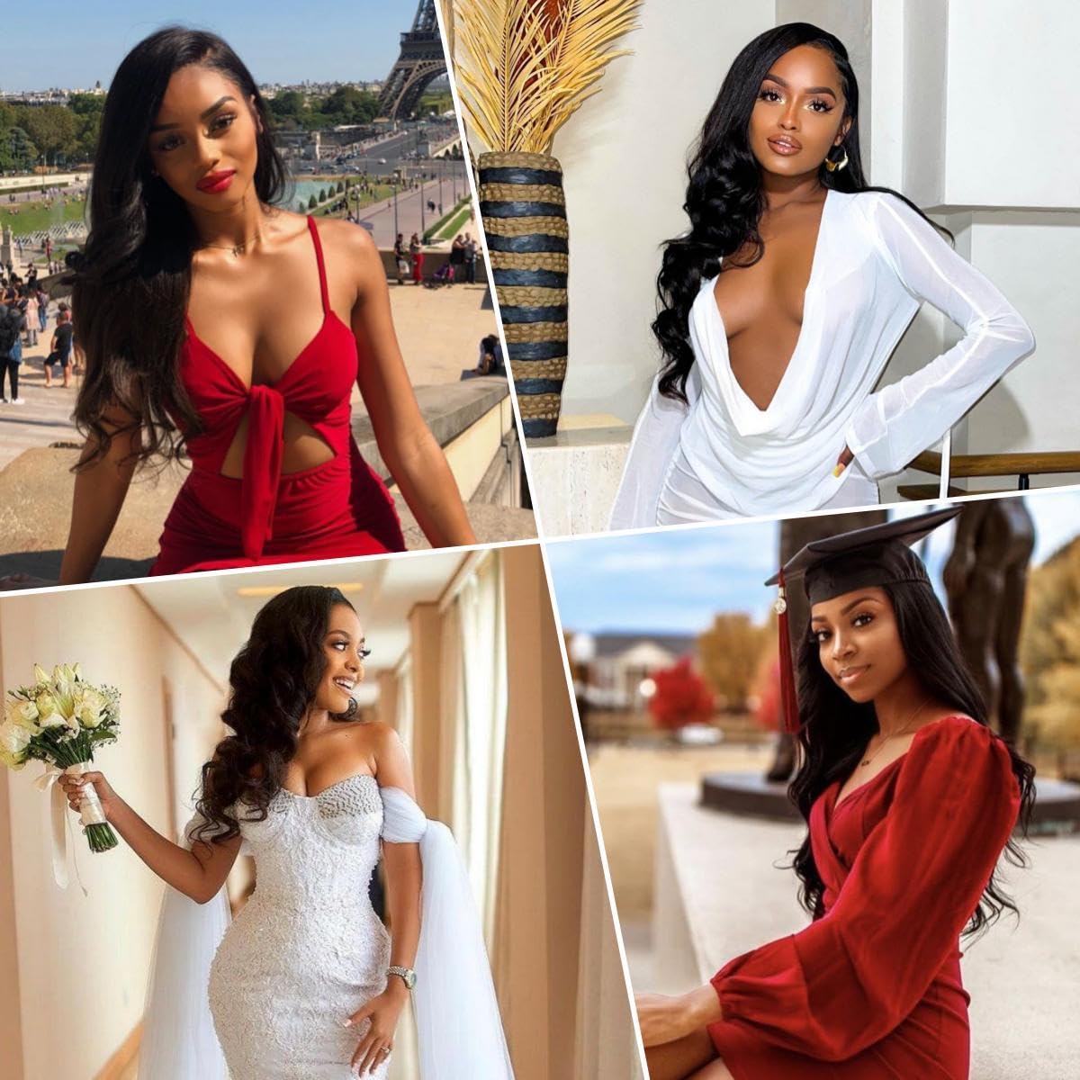 Worldnewhair 13X6 Lace Front Wigs Body Wave Human Hair 26 Inch - 200% Density Glueless Wigs Human Hair 13x6 Lace Frontal Wigs For Black Women