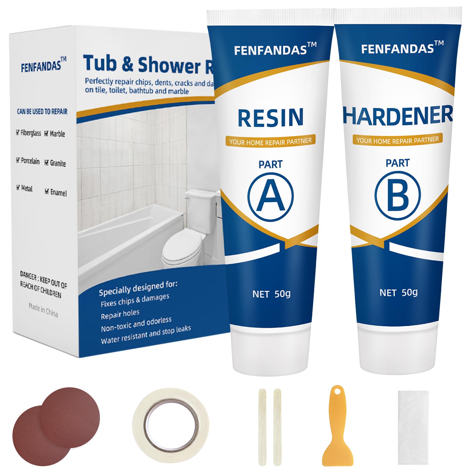 FENFANDAS Tub Repair Kit
