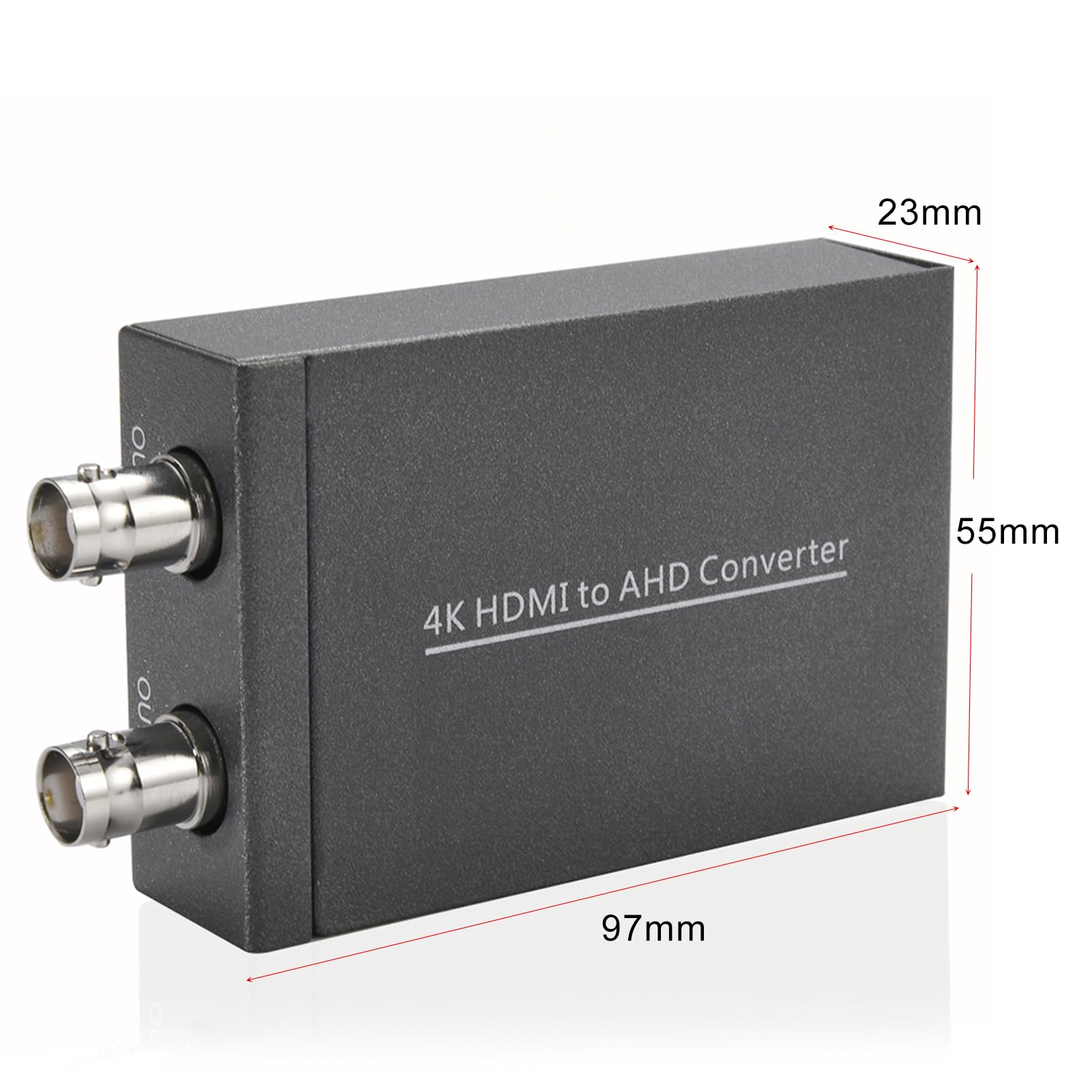 Docooler Adattatore convertitore da HDMI a AHD 4K 480P 720P 1080P 4K30 4K60 Convertitore video da HDMI a AHD per monitor HDTV DVR Convertire il segnale video HDMI in AHD