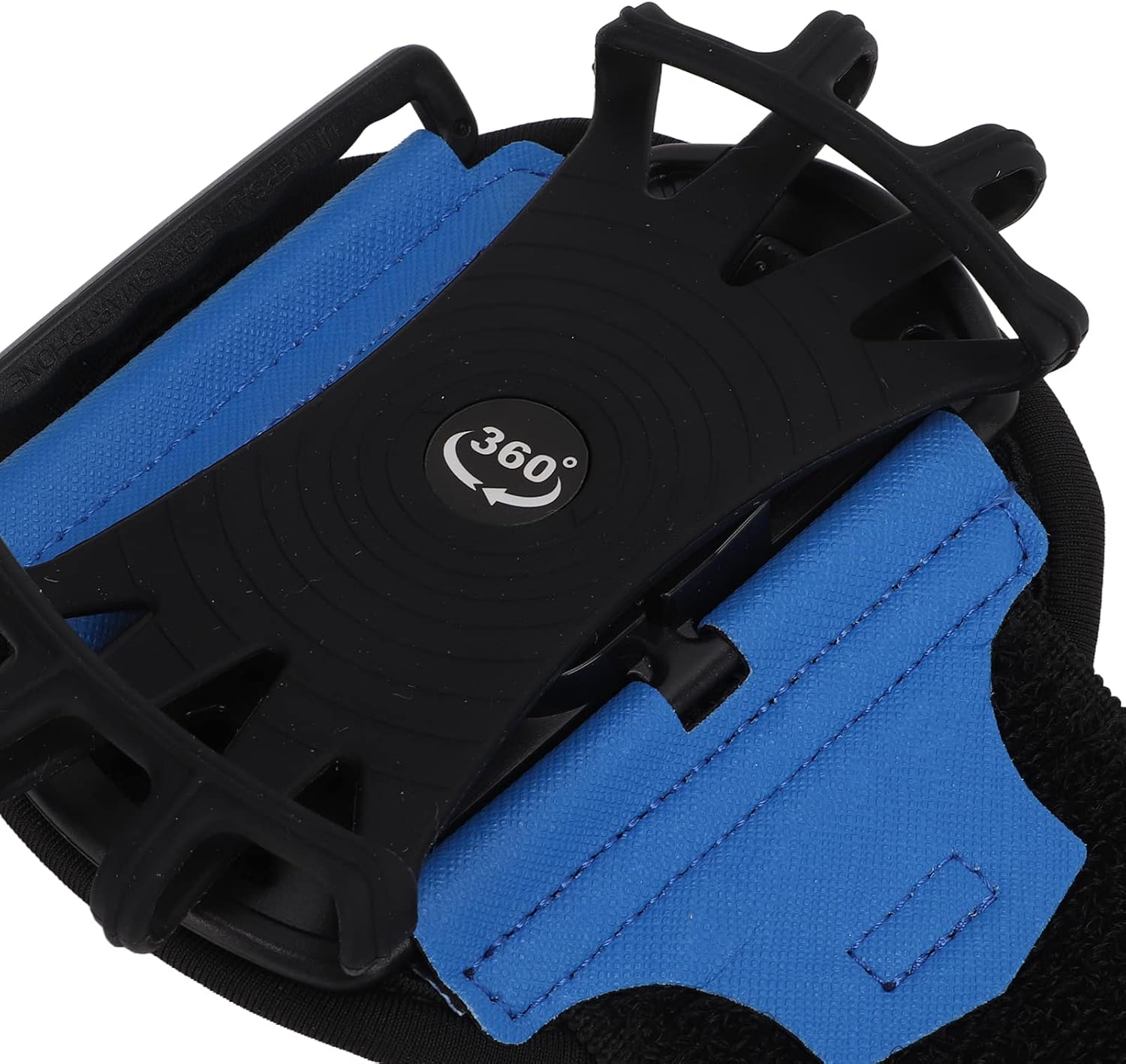 Cell Phone Running Armband 180° Rotation Detachable Phone Holder Arm Band Case for 6.6in Phones for Exercise Running