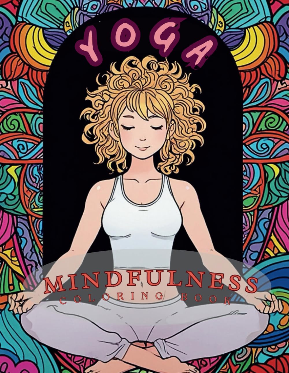 Yoga and Mindfulness Coloring Book: Creative and Calming Pages for Relaxation and Stress Relief