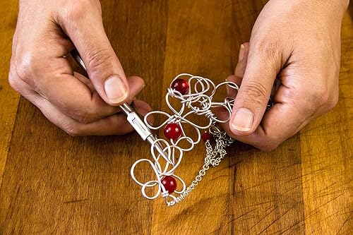 Miniatura 7 de anezus - Alambre de aluminio, calibre 18, 328 pies, línea de aluminio flexible para esculpir 0.039 pulgadas (0.039 in) para manualidades, joyería,