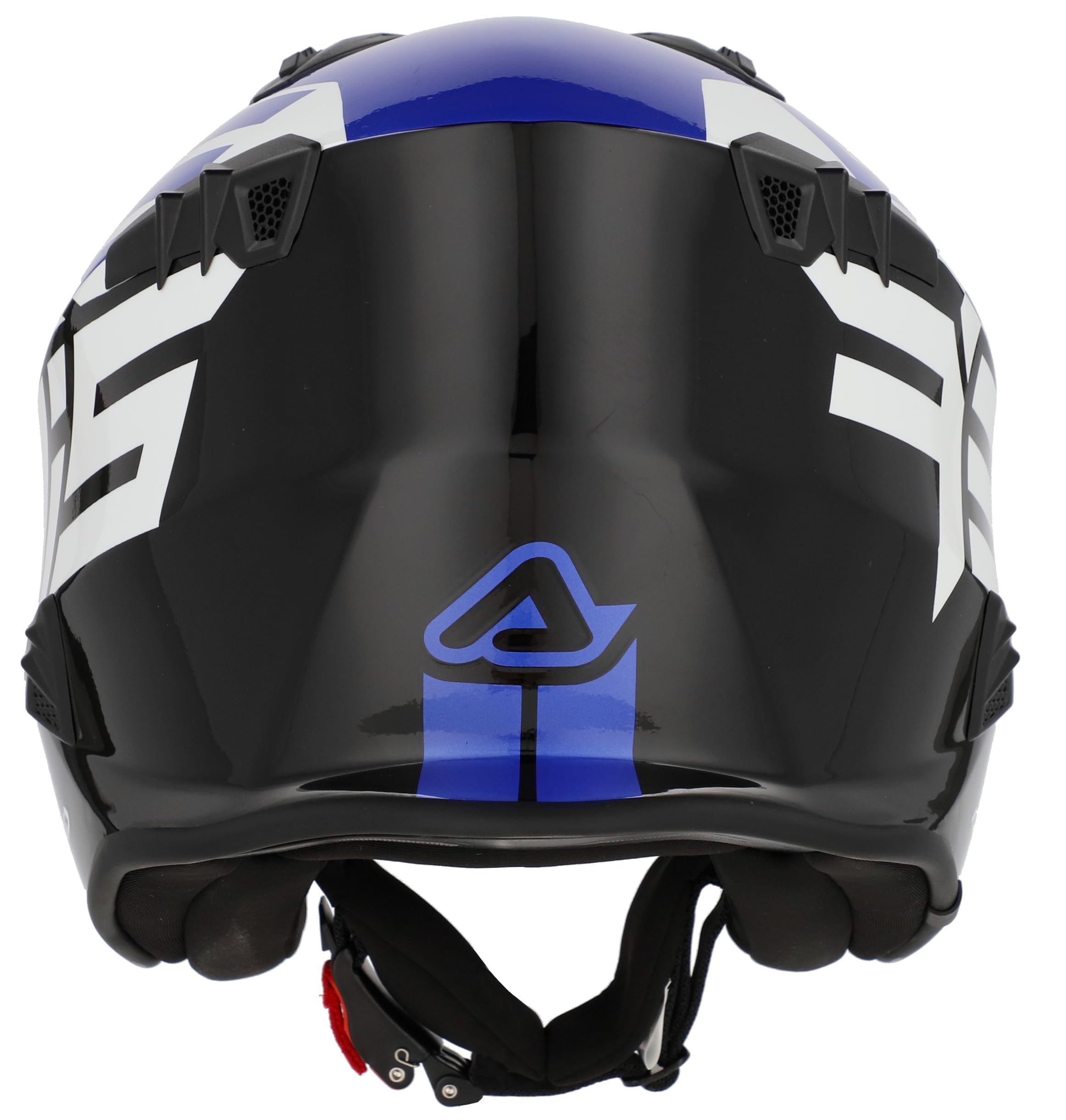 ACERBIS Helmets Casco Jet Aria Azul y Negro Totalmente Homologado 22.06 (L 59/60)