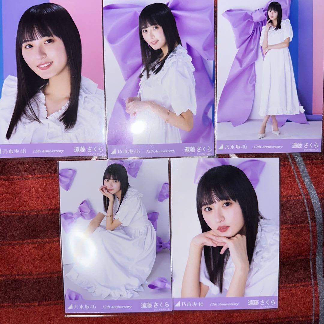 Amazon.co.jp: 乃木坂46 遠藤さくら 12th anniversary 5種コンプ