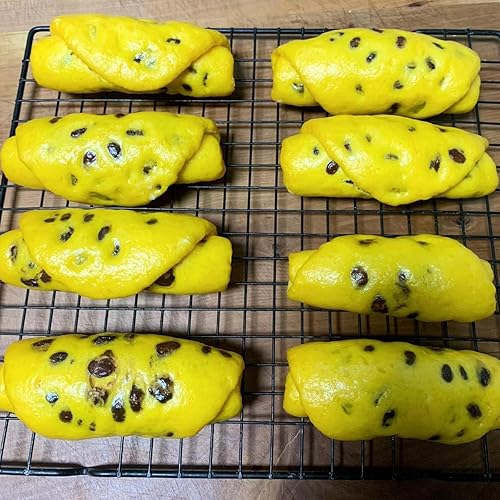 Miniatura 3 de Estantes de refrigeración multifuncionales  Estantes de enfriamiento para hornear  Estantes de enfriamiento de galletas para cocina, parrilla de